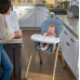 Ingenuity | Chaise haute évolutive 7 en 1 Proper Positioner | Chambray